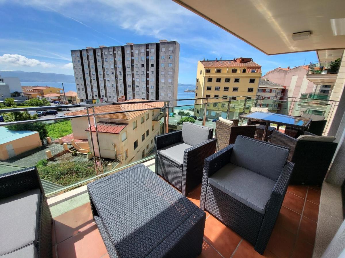Apartamento Antopa Con Entrada Directa A La Playa - Karkava Travel Sanxenxo Kültér fotó